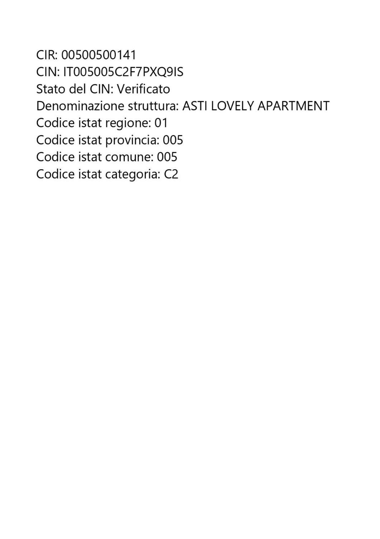 Asti Lovely Apartment Экстерьер фото